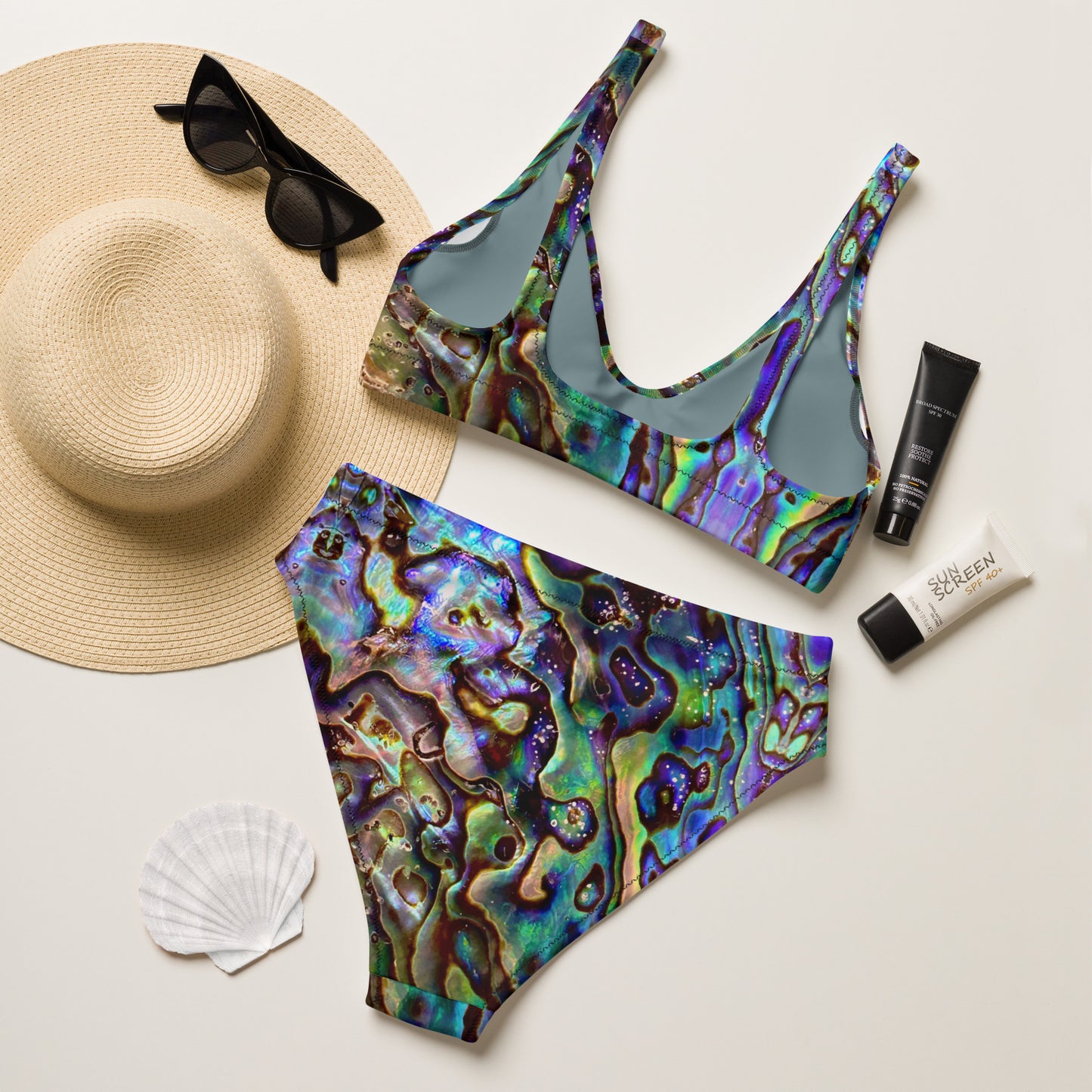 Abalone Dream - High Waisted Bikini Set