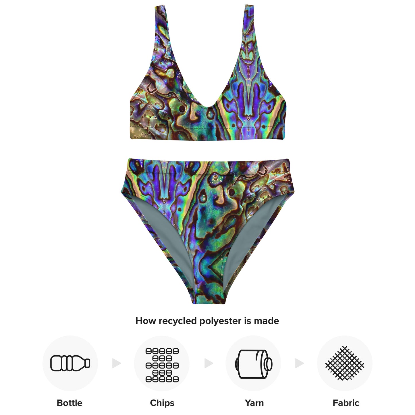 Abalone Dream - High Waisted Bikini Set