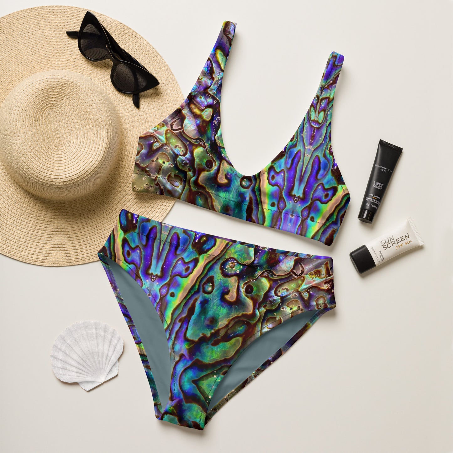 Abalone Dream - High Waisted Bikini Set
