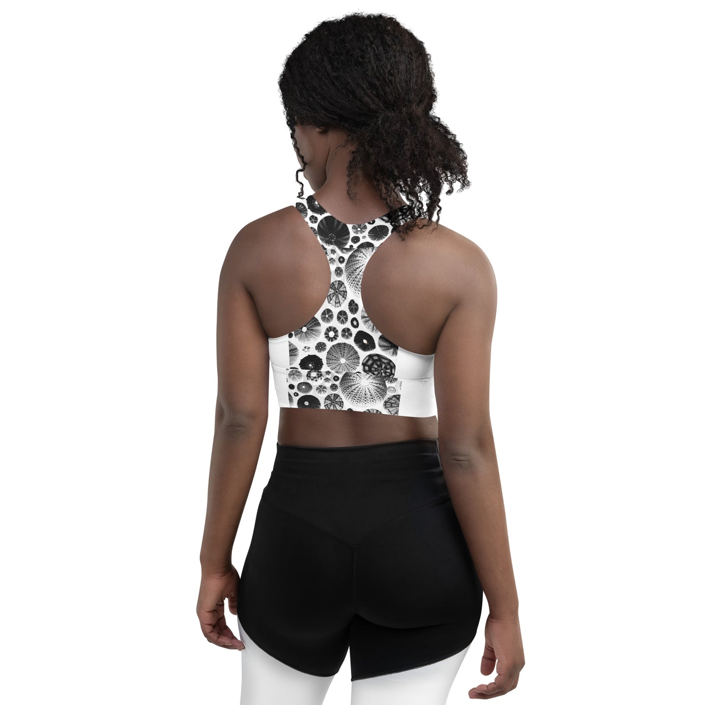 Urchin Glad To Be Alive? - Longline Sports Bra