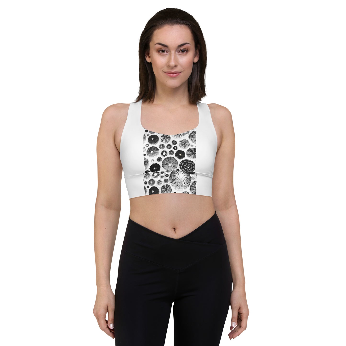 Urchin Glad To Be Alive? - Longline Sports Bra