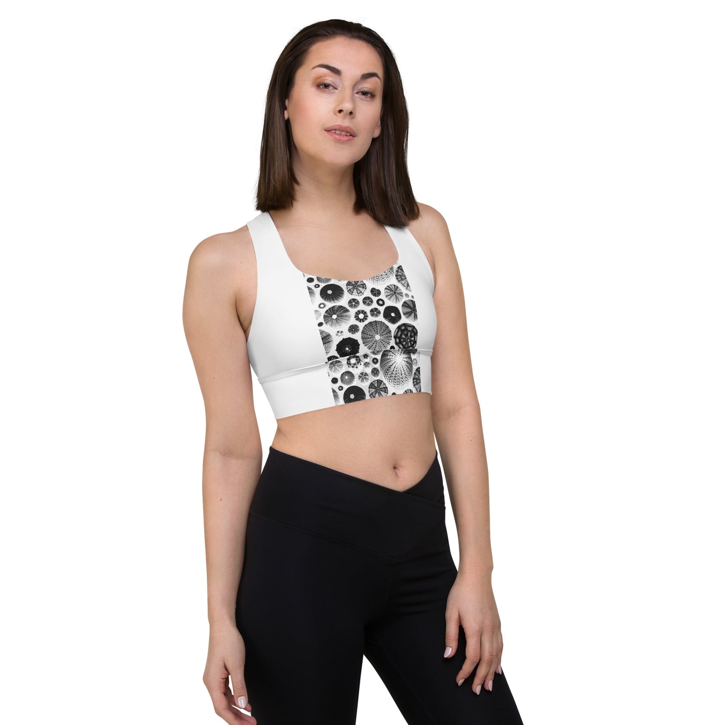 Urchin Glad To Be Alive? - Longline Sports Bra