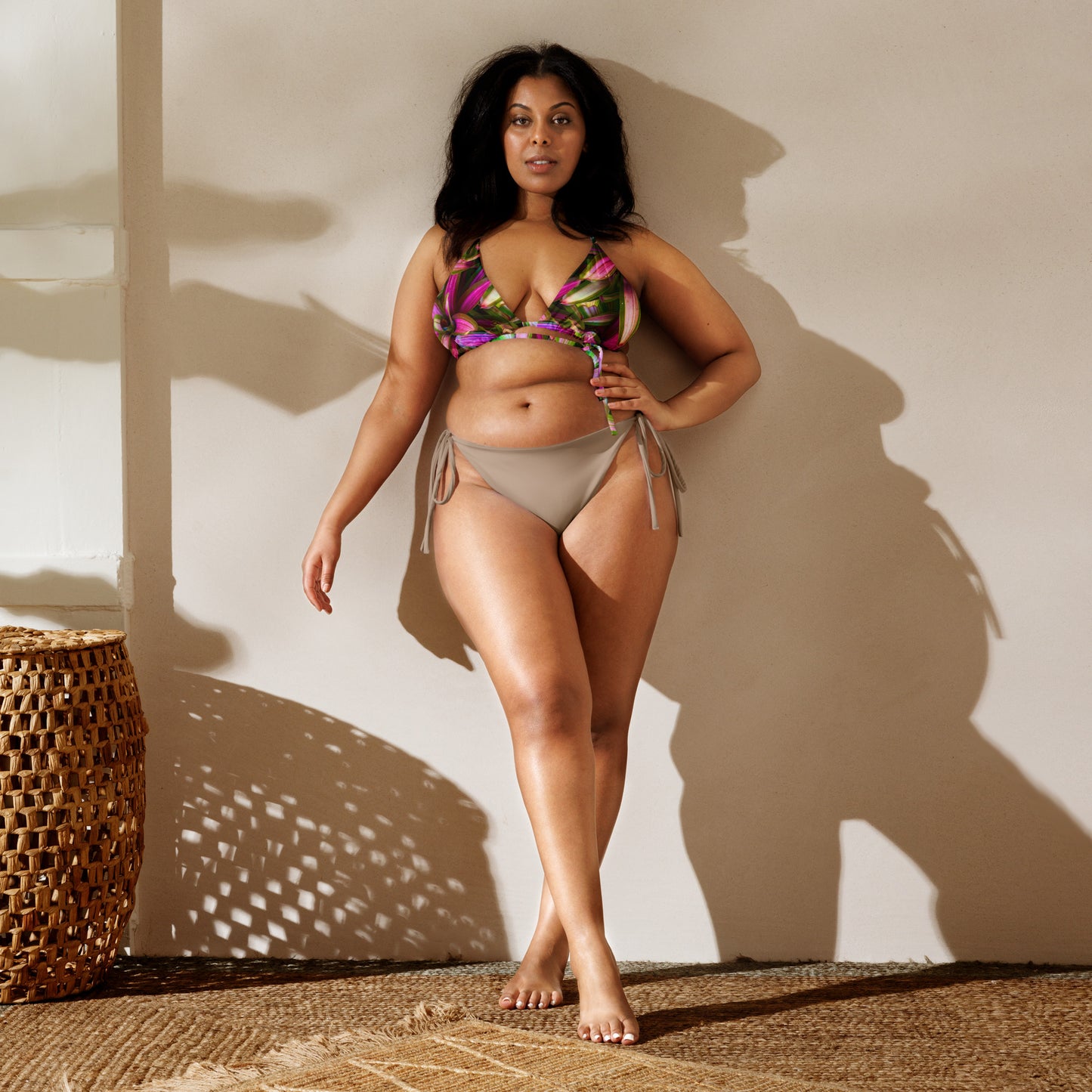 Bromeliad Fiesta - String Bikini Top