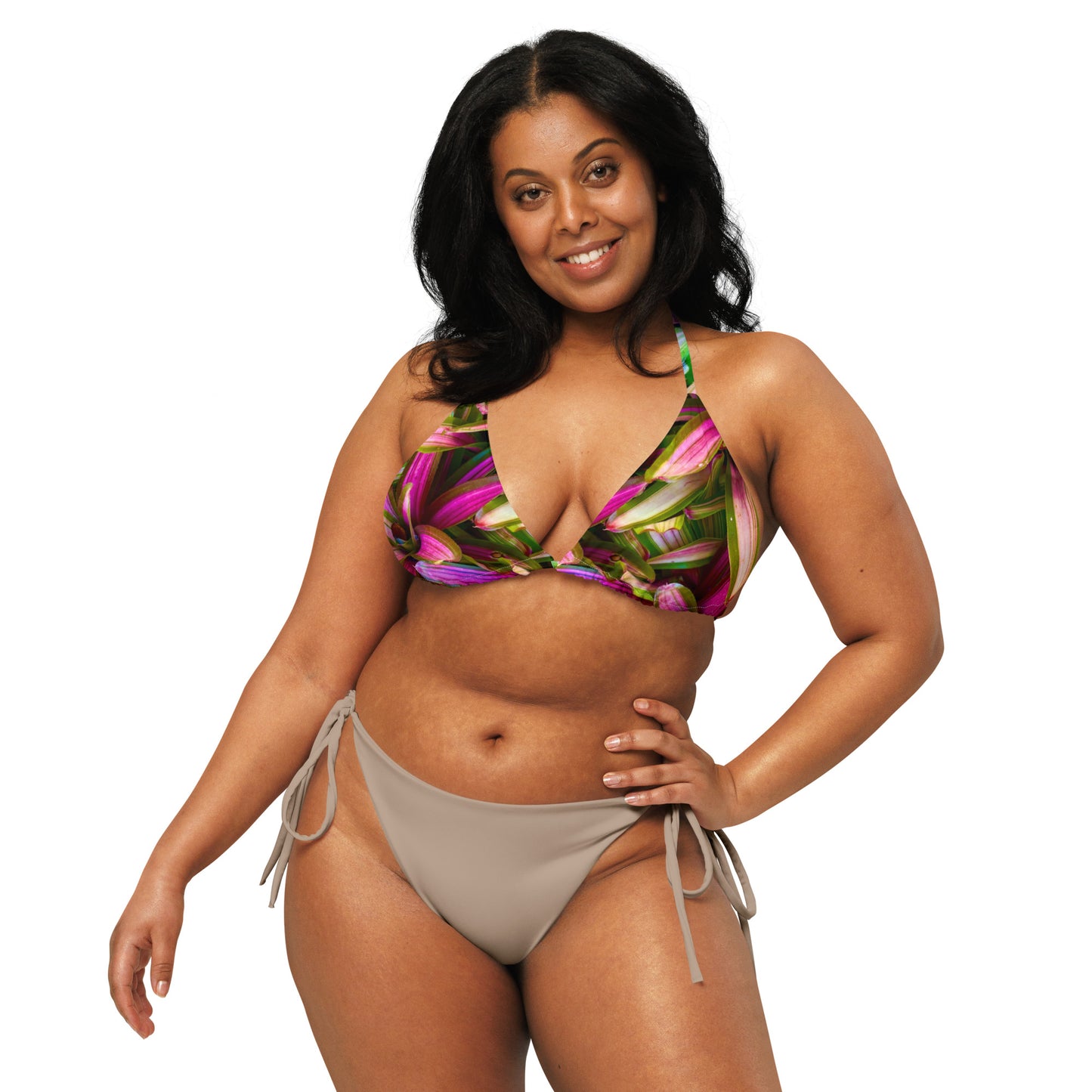 Bromeliad Fiesta - String Bikini Top