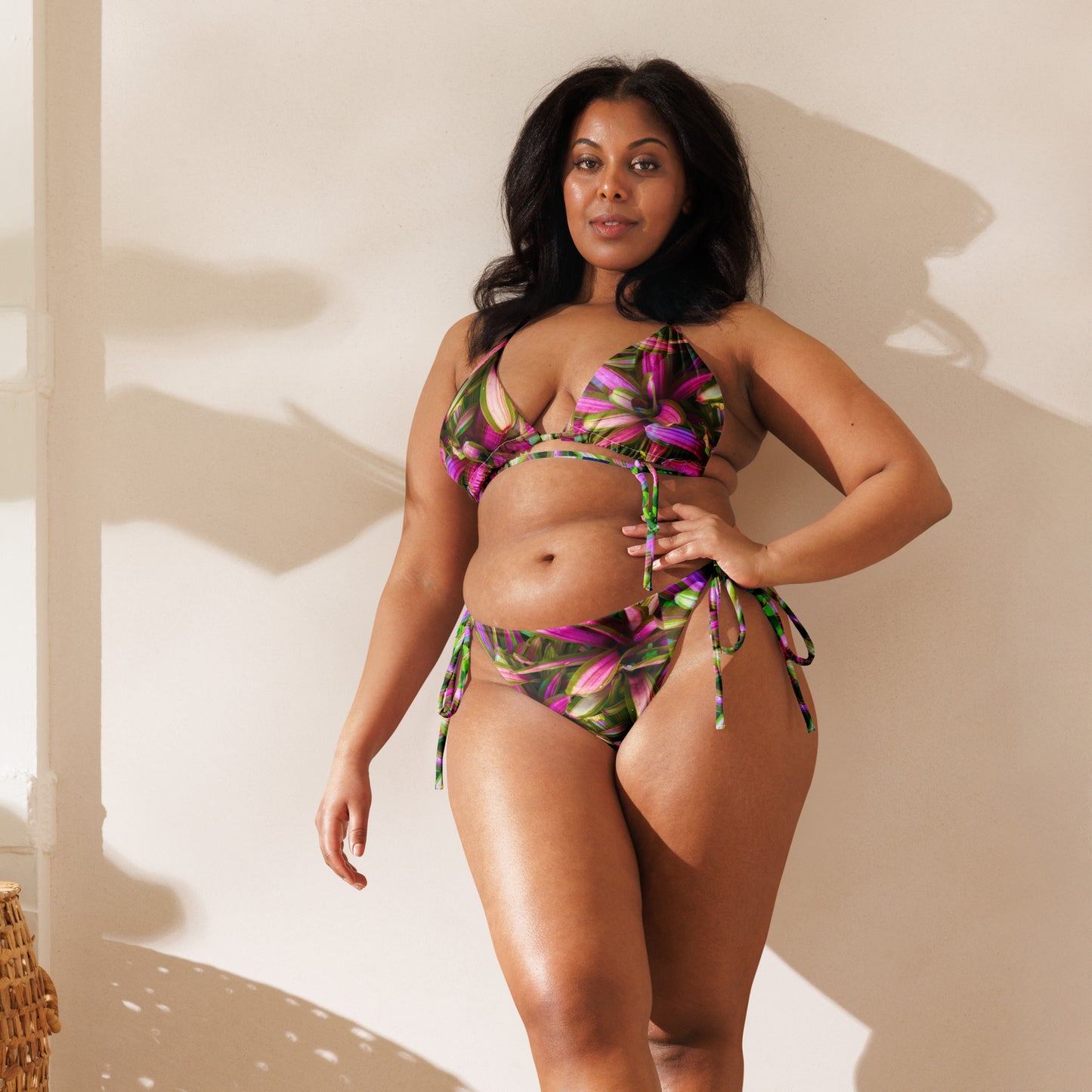 Bromeliad Fiesta - String Bikini Set
