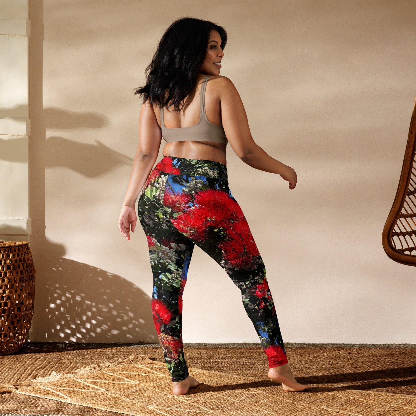Ohia Lehua Kine o' Luv - Athletic Leggings