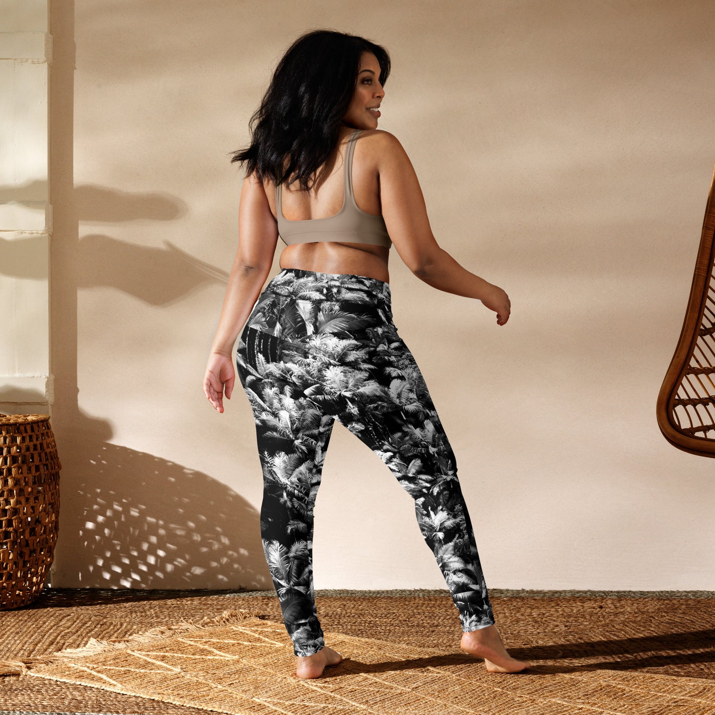 Paradise Palms - Athletic Leggings