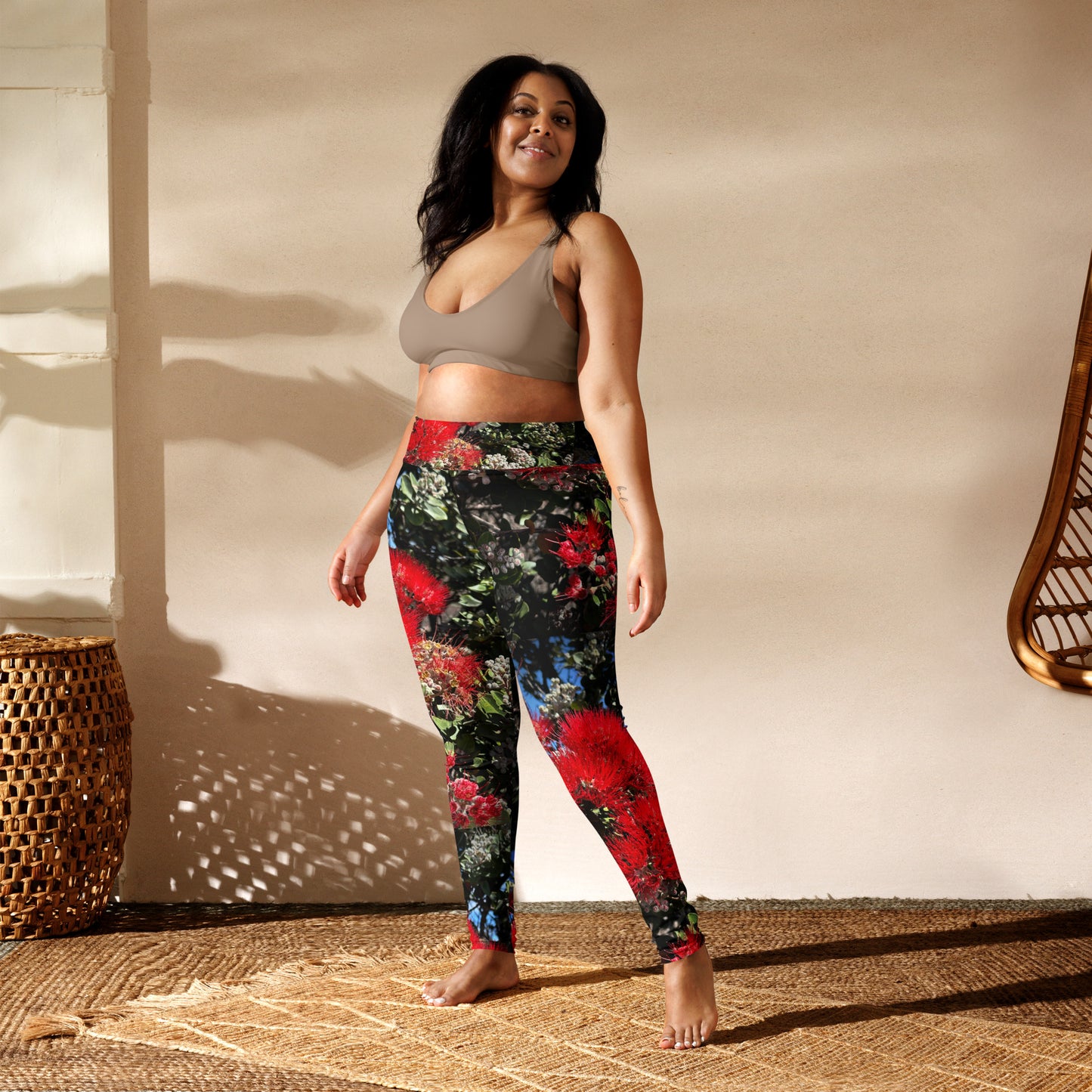 Ohia Lehua Kine o' Luv - Athletic Leggings