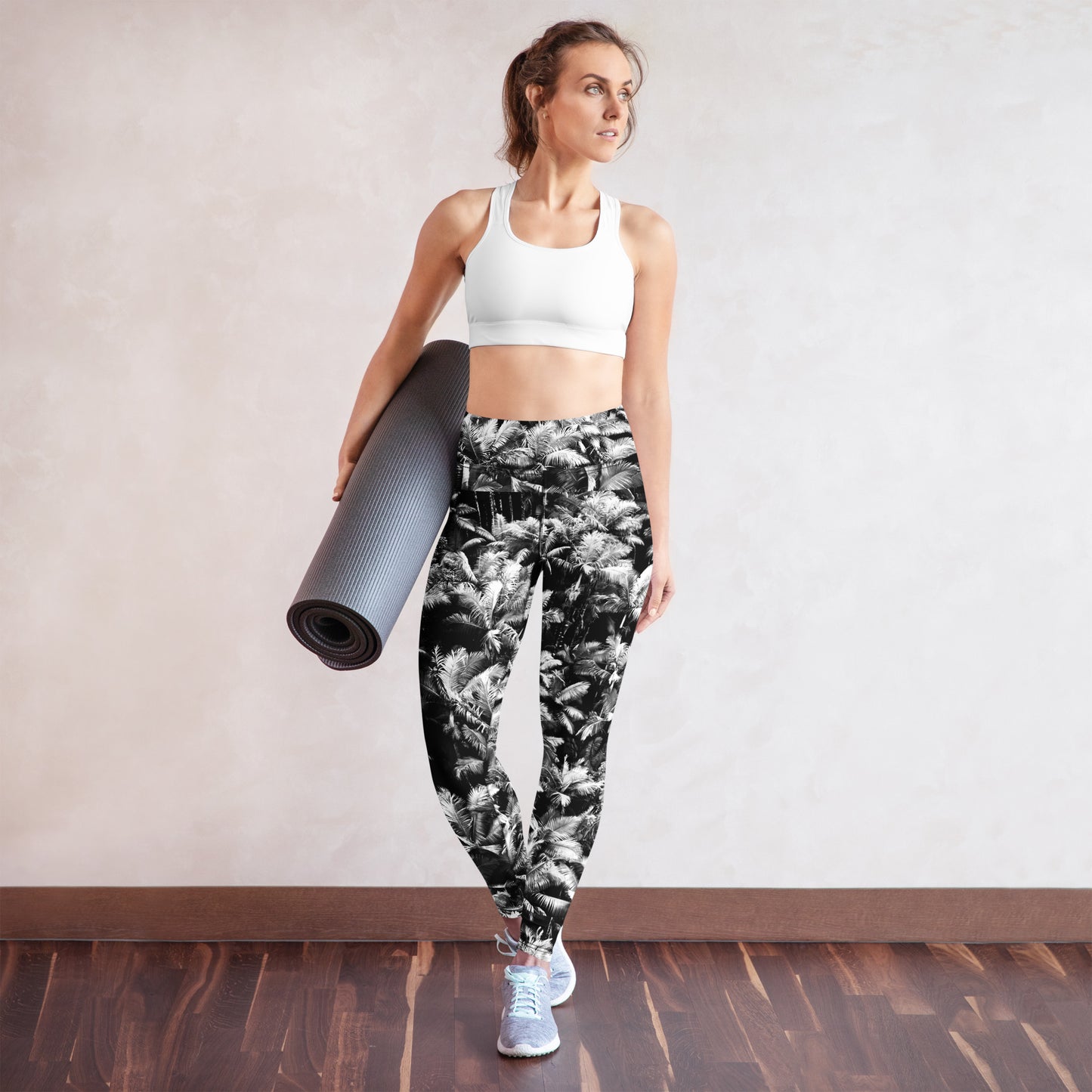 Paradise Palms - Athletic Leggings