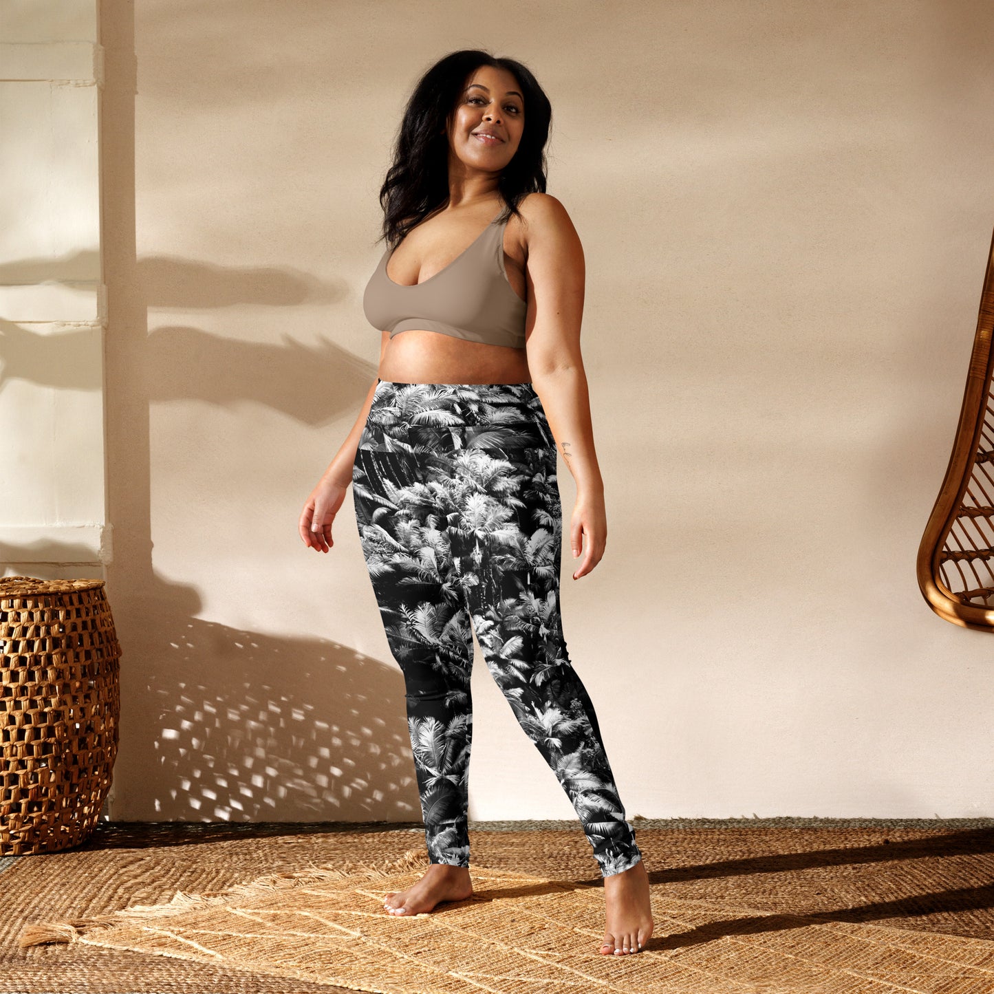 Paradise Palms - Athletic Leggings