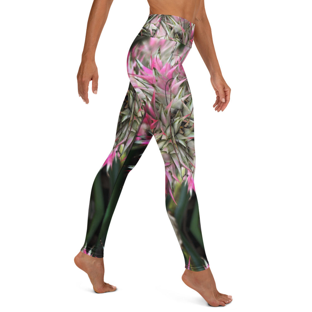 Sassy Pink Stellata - Athletic Leggings
