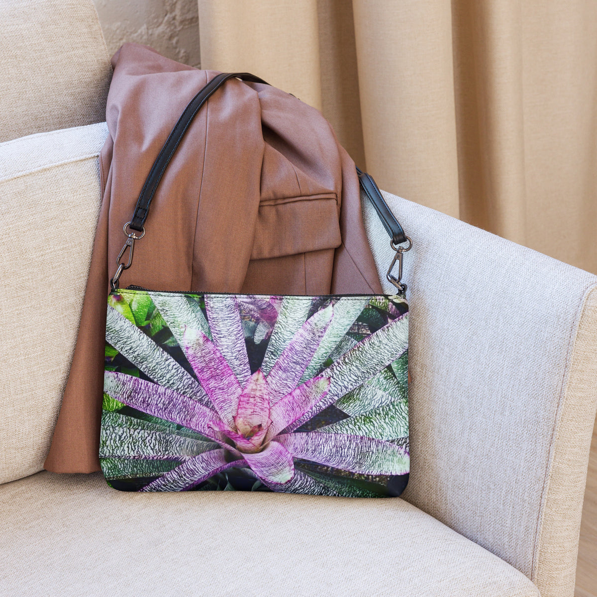Bromeliad Bliss /Crossbody Purse