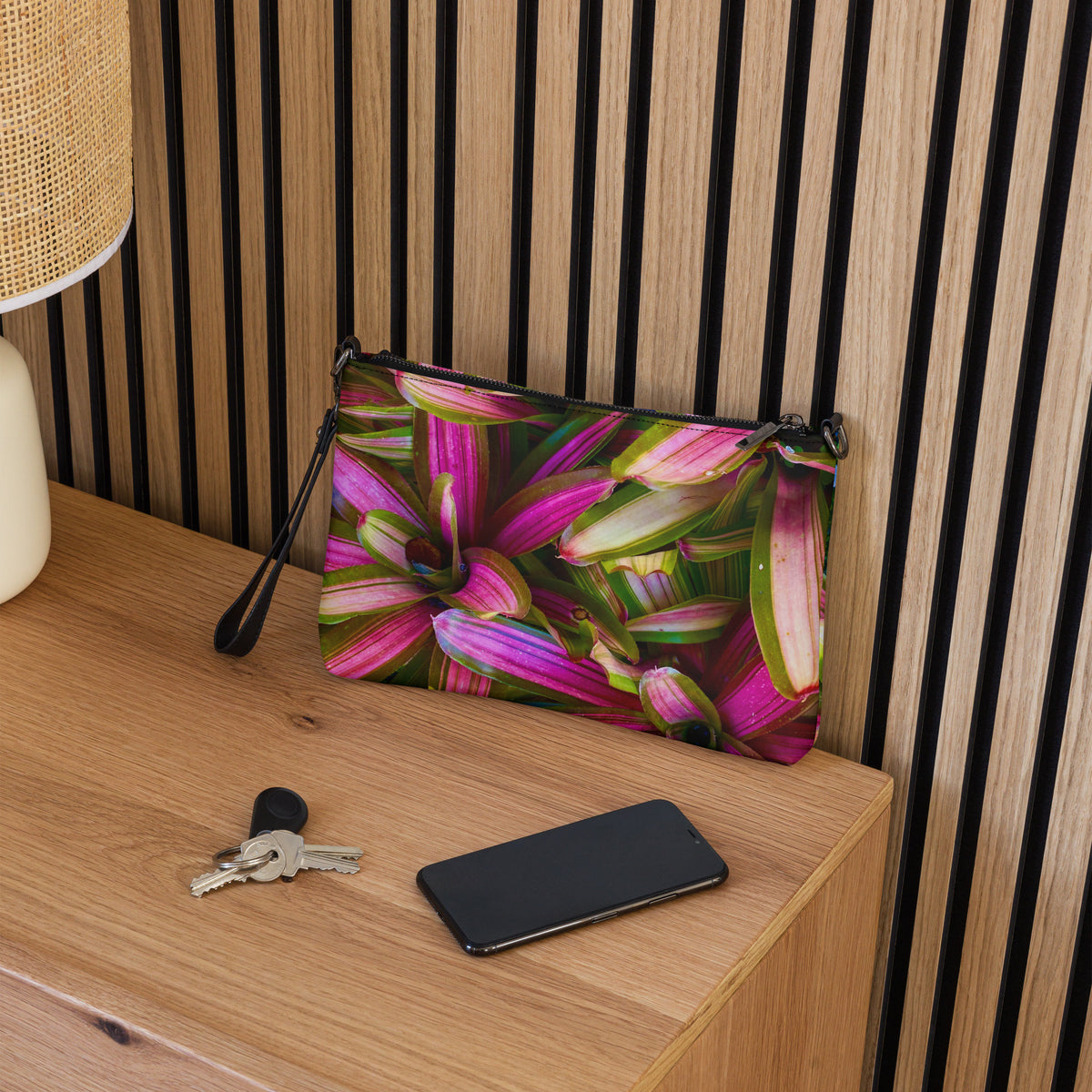 Bromeliad Fiesta / Crossbody Purse