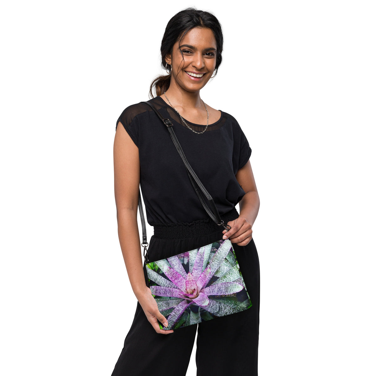 Bromeliad Bliss /Crossbody Purse