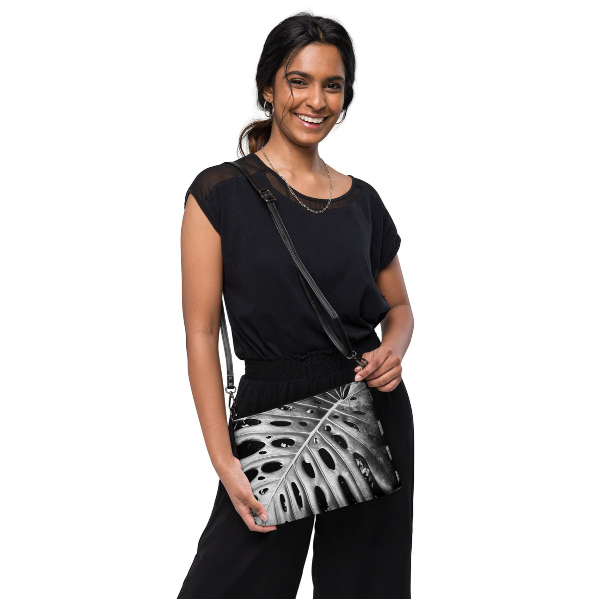Monstera Madness /Crossbody Purse