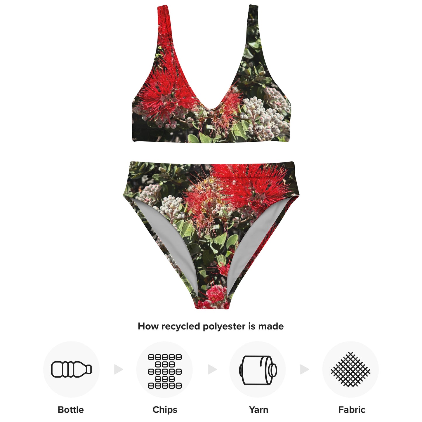 Ohia Lehua Kine o' Luv - High Waisted Bikini Set