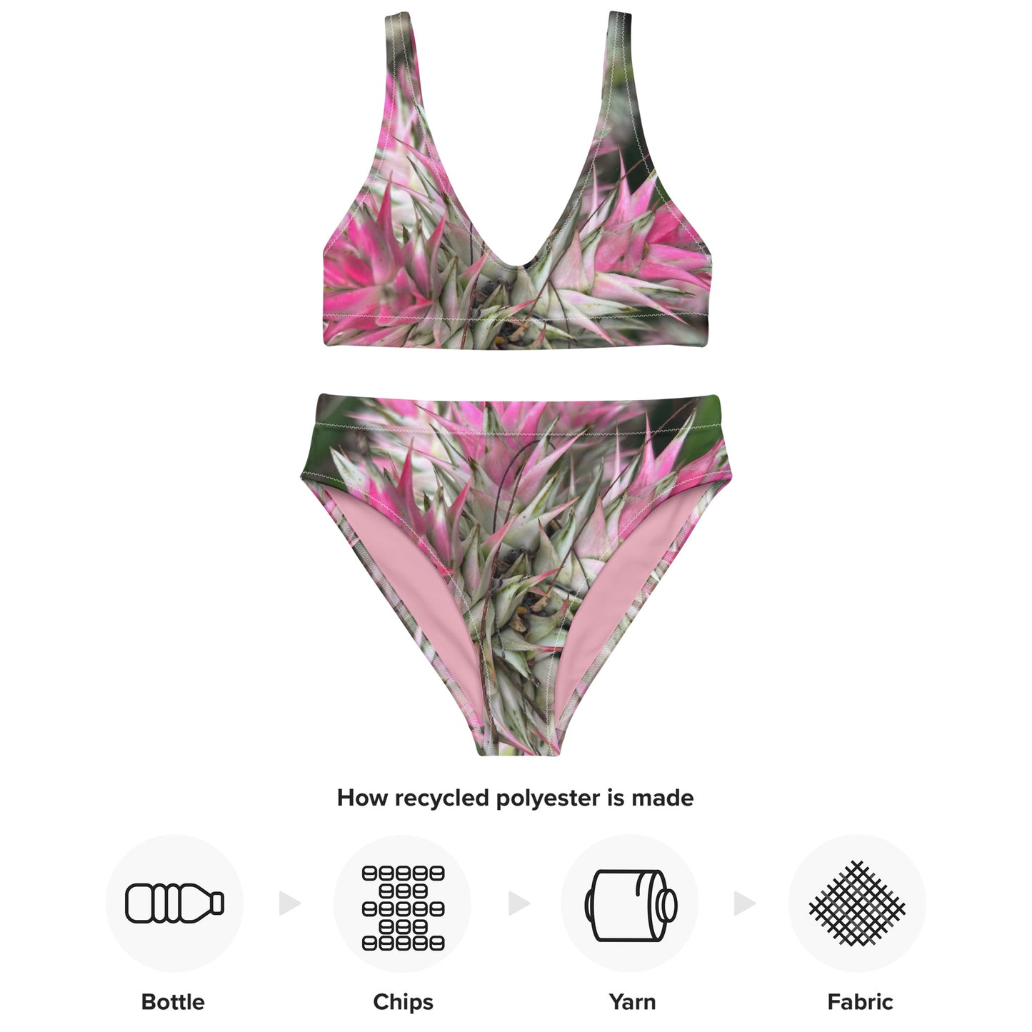 Sassy Pink Stellata - High Waisted Bikini