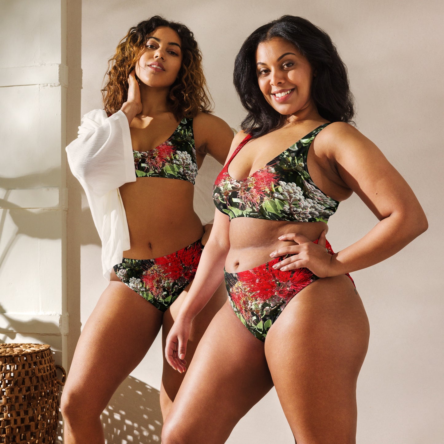 Ohia Lehua Kine o' Luv - High Waisted Bikini Set