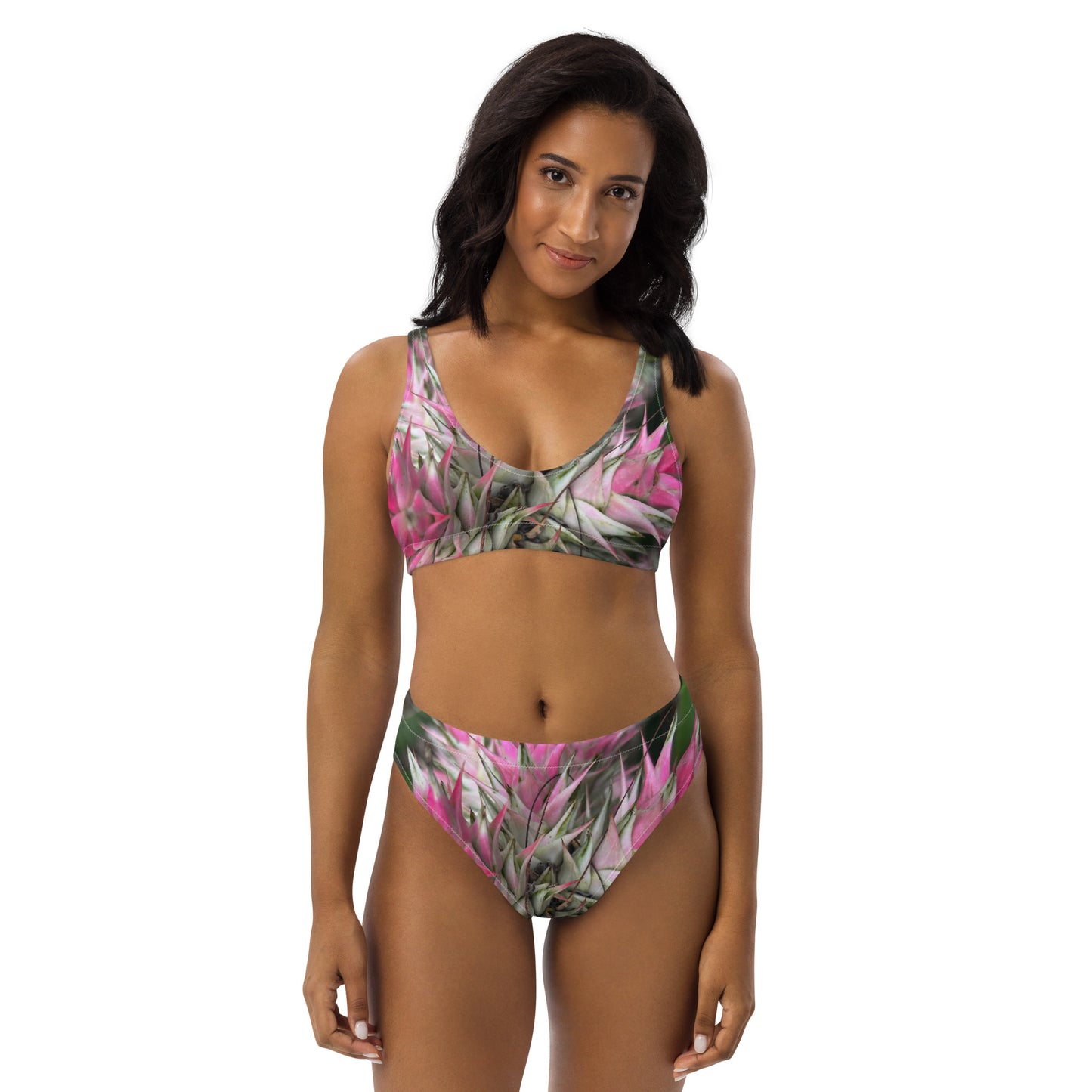 Sassy Pink Stellata - High Waisted Bikini