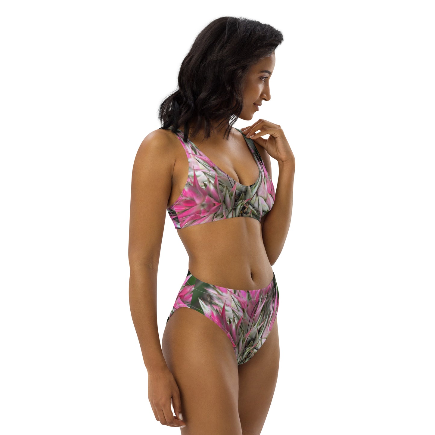 Sassy Pink Stellata - High Waisted Bikini
