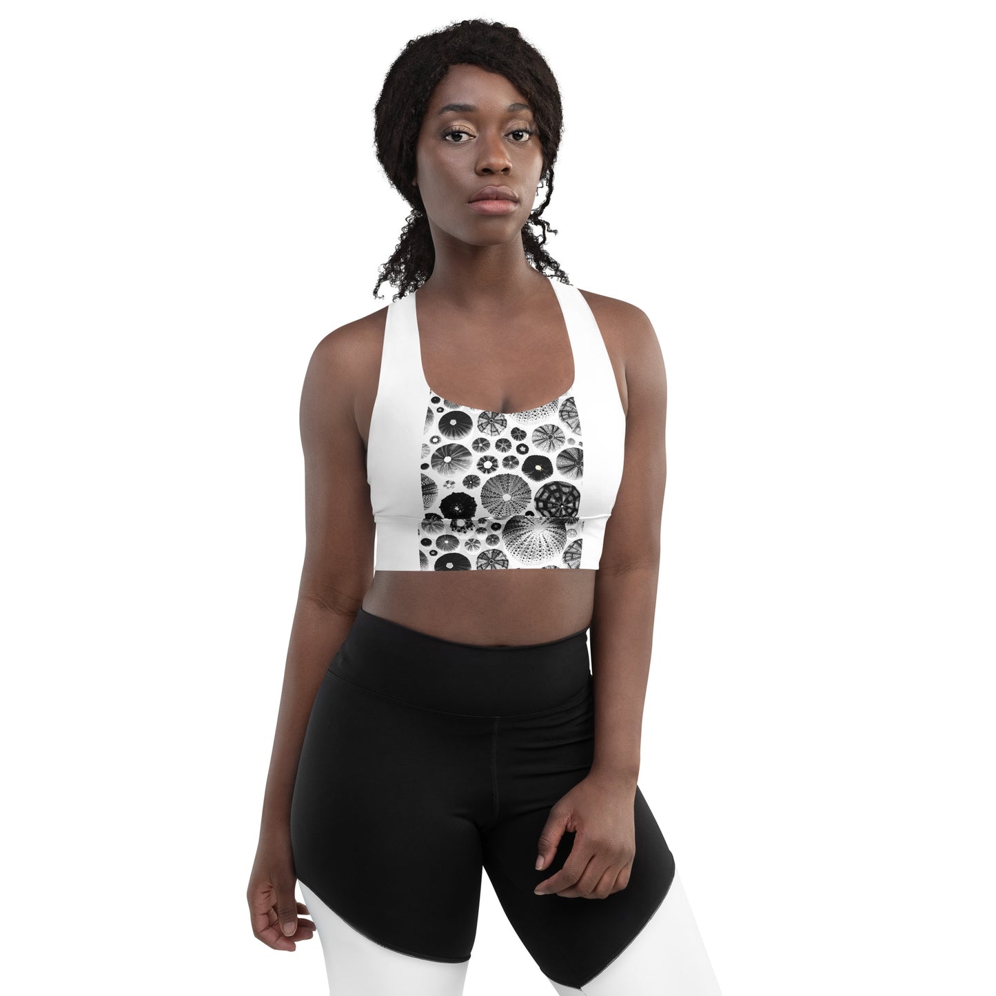 Urchin Glad To Be Alive? - Longline Sports Bra
