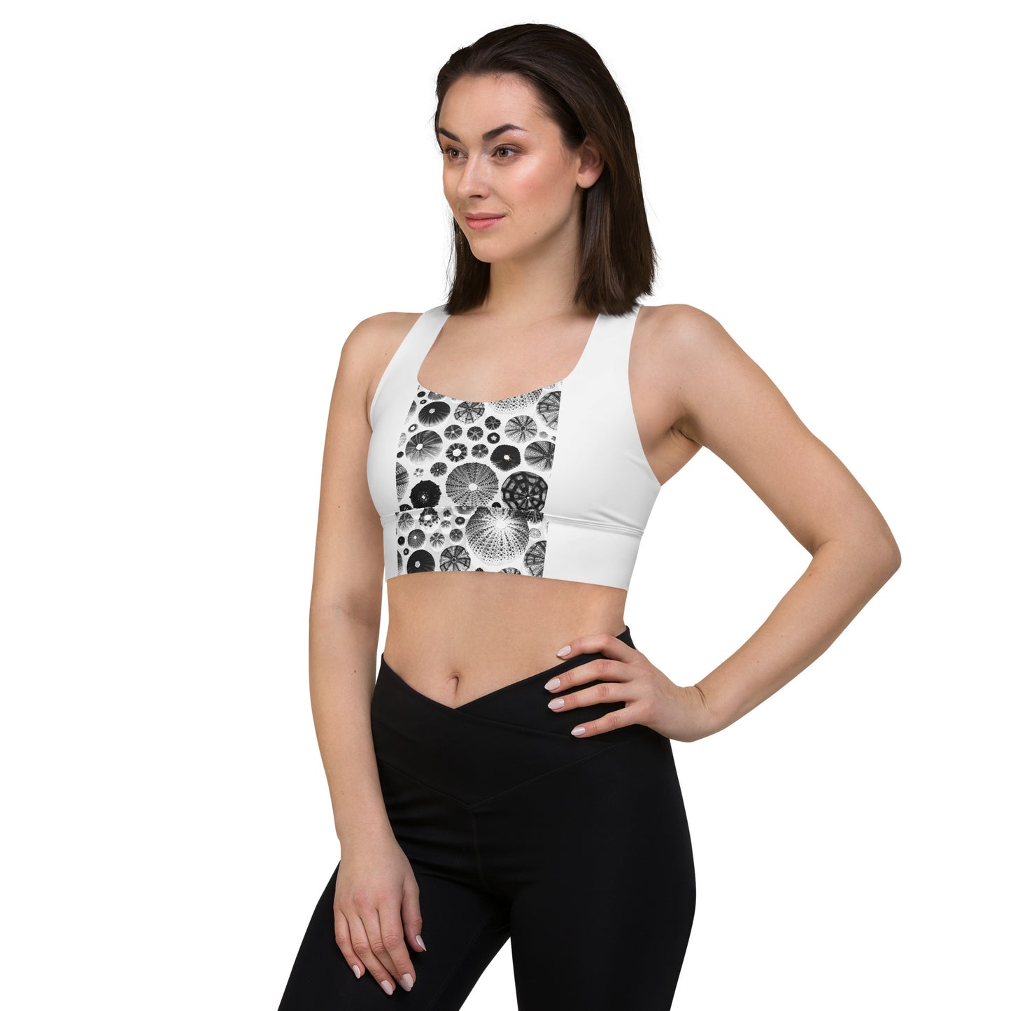 Urchin Glad To Be Alive? - Longline Sports Bra