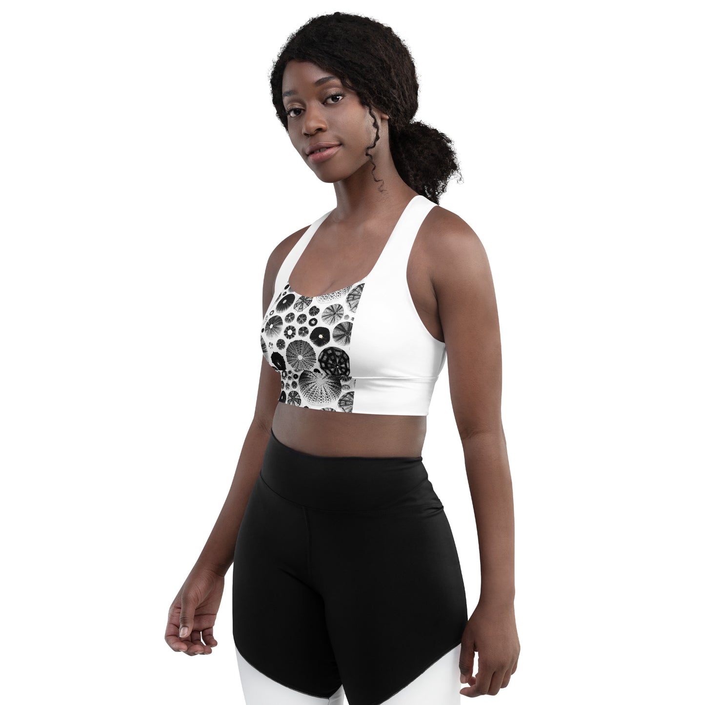 Urchin Glad To Be Alive? - Longline Sports Bra
