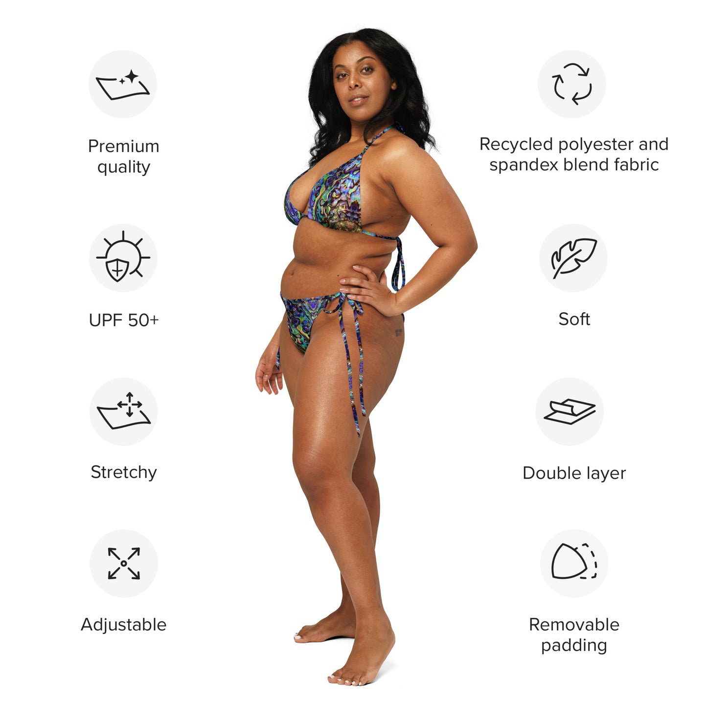 Abalone Dream - String Bikini Set