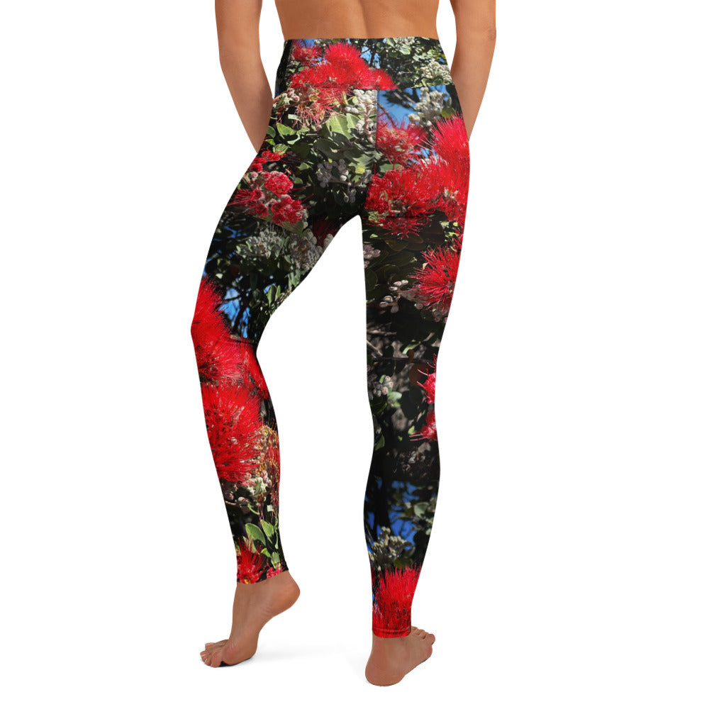 Ohia Lehua Kine o' Luv - Athletic Leggings