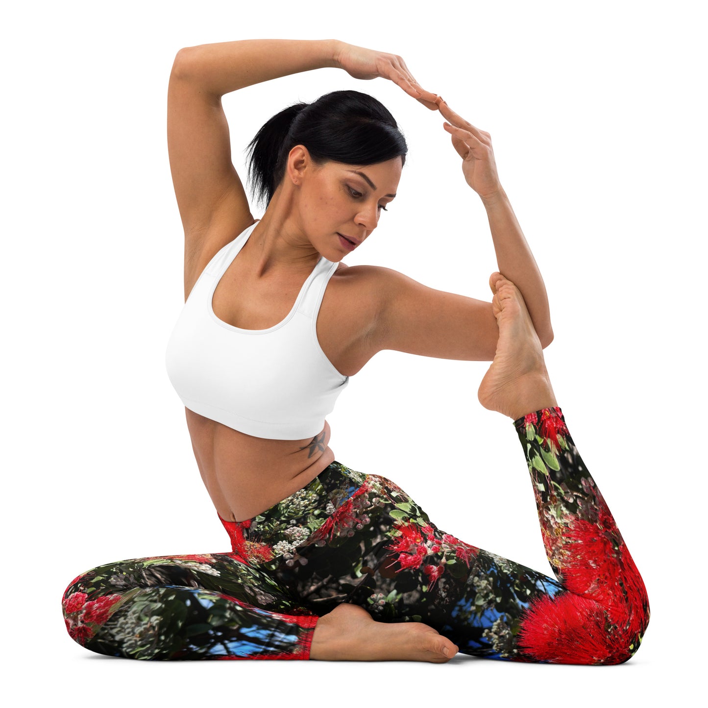 Ohia Lehua Kine o' Luv - Athletic Leggings
