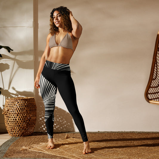 Pondering Palm - Athletic Leggings