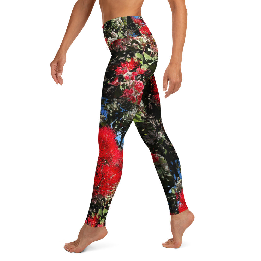 Ohia Lehua Kine o' Luv - Athletic Leggings