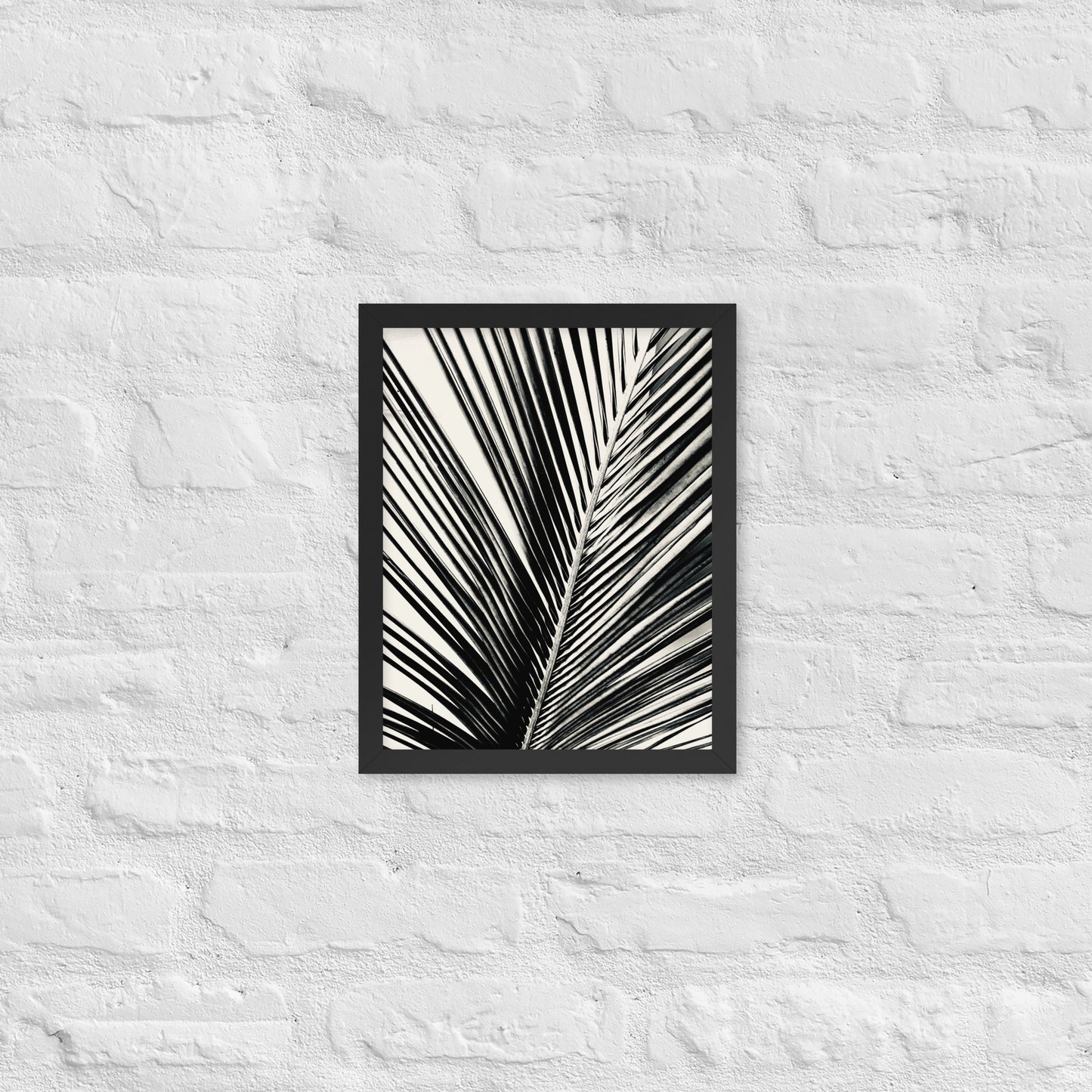 Pondering Palm - Framed Print