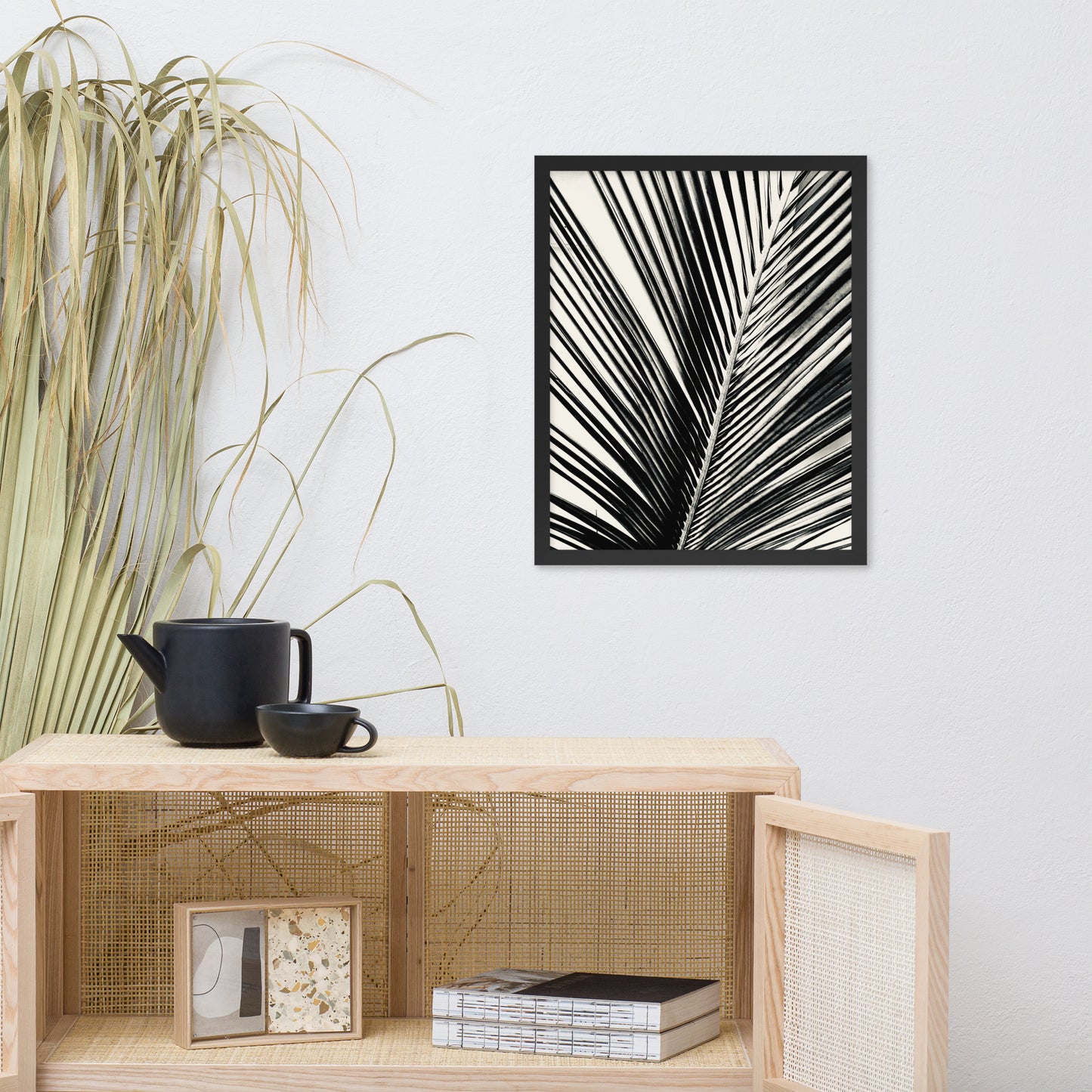 Pondering Palm - Framed Print
