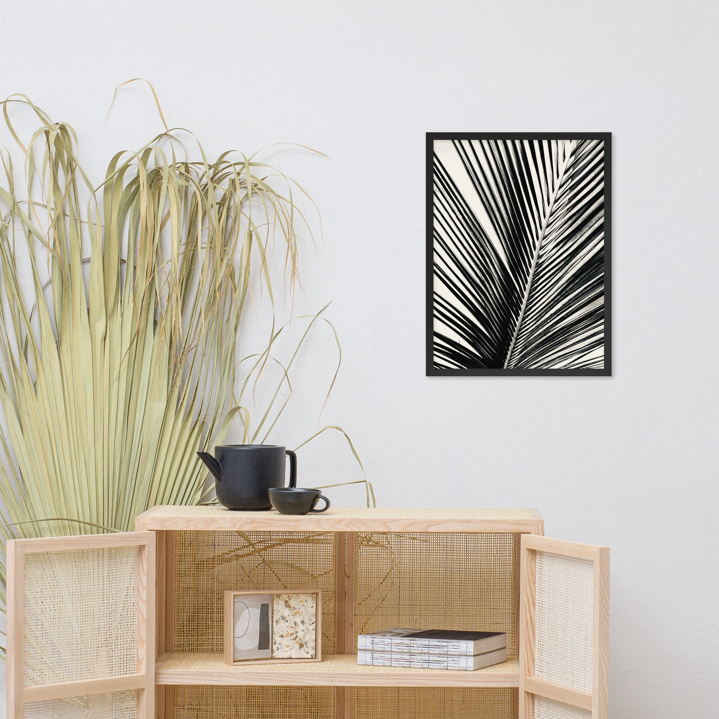 Pondering Palm - Framed Print