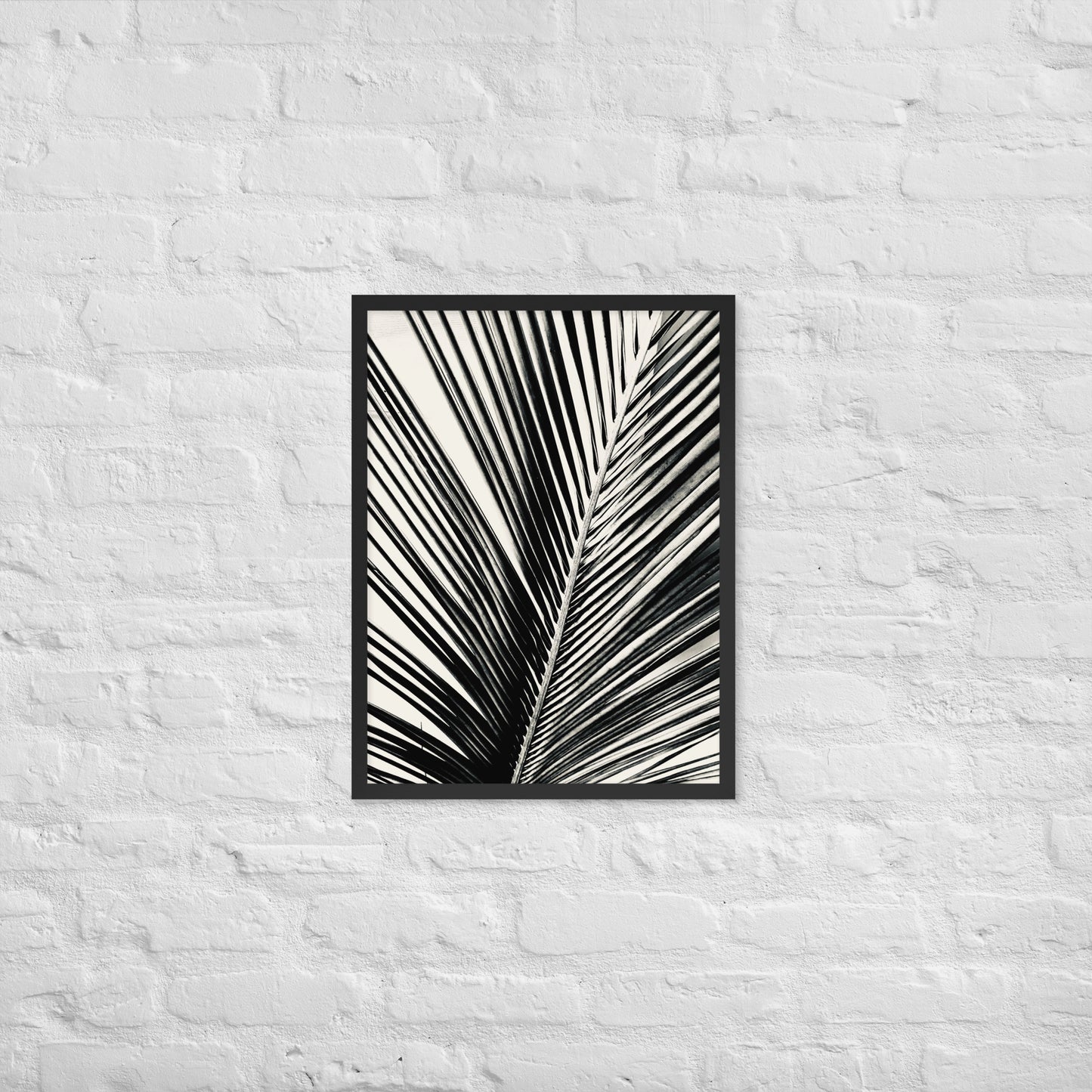 Pondering Palm - Framed Print