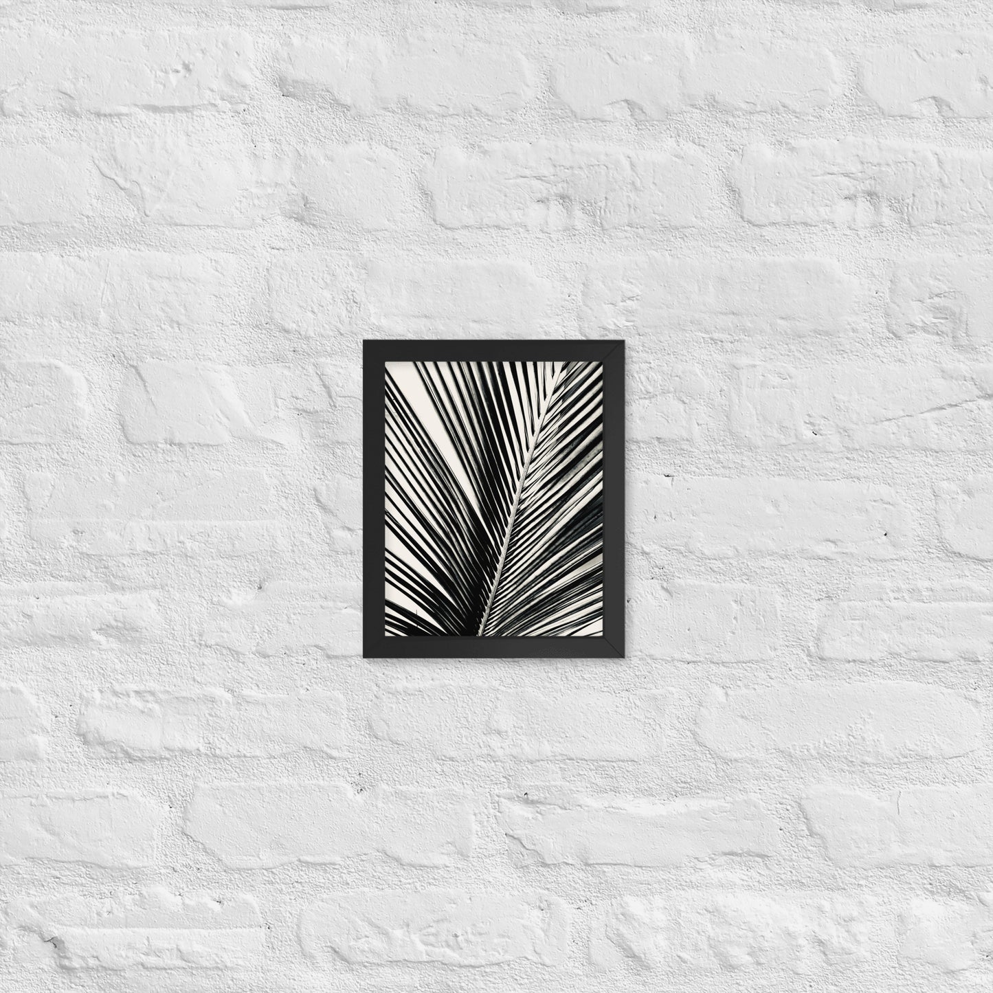 Pondering Palm - Framed Print