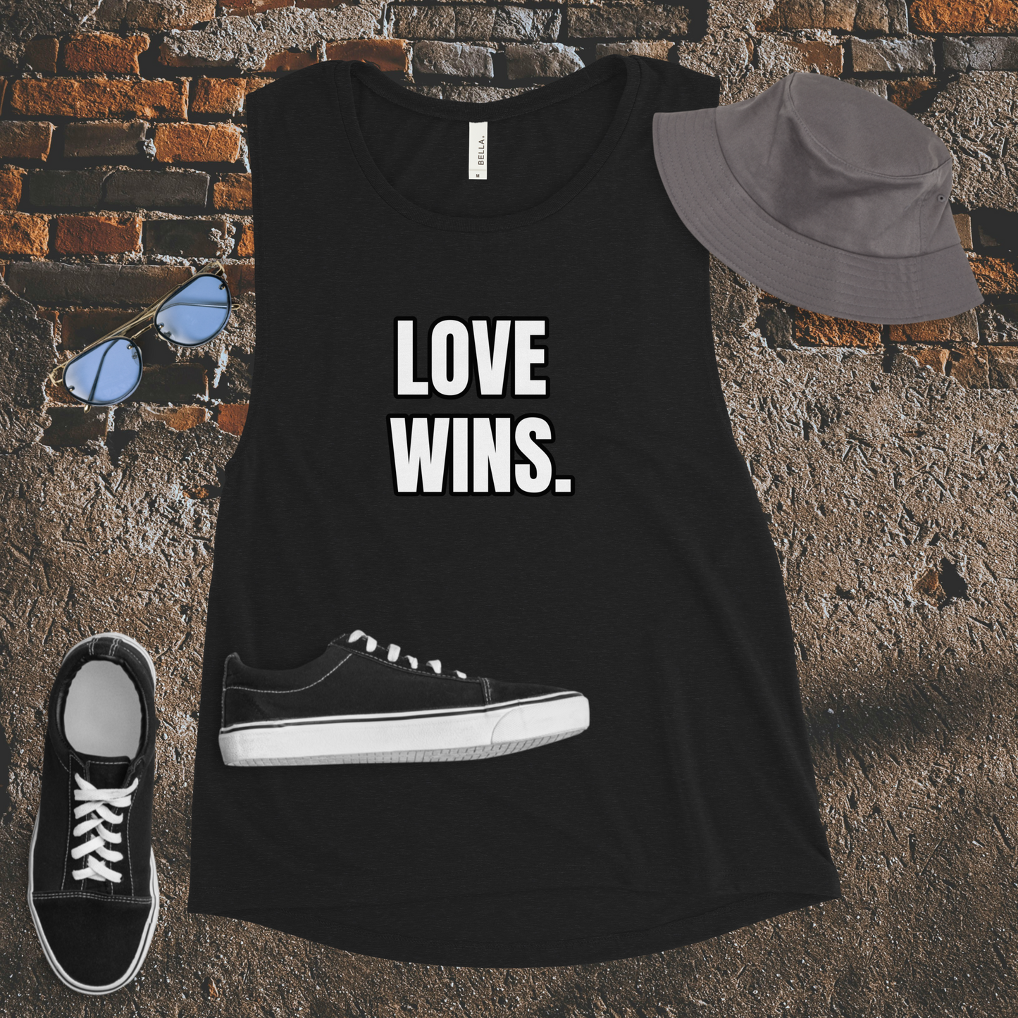 Love Wins -  Athletic Tank