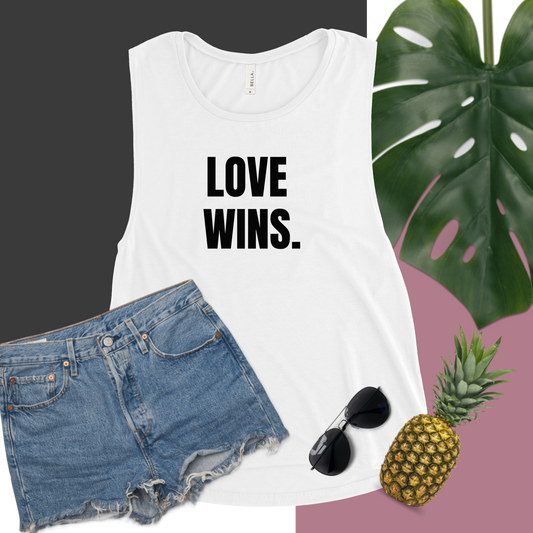 Love Wins - Athletic Tank